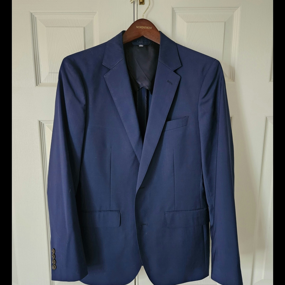 Bonobos Men's Blue Unconstructed Blazer